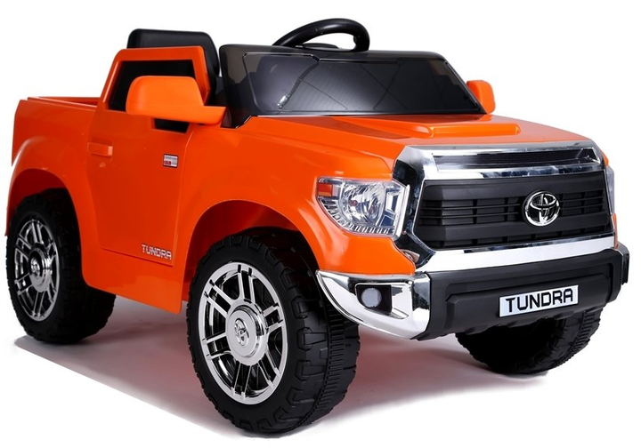 Електромобіль для дітей Lean Toys Toyota Tundra JJ2125 лакований Оранжевий (5907625582674) - зображення 13