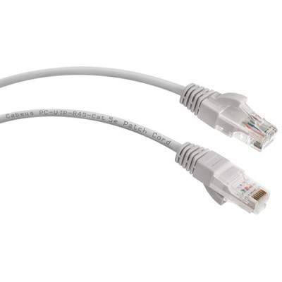 LAN кабель патч-корд HX 0058 CAT 5E 5м білий Aurora - Фото 3 LAN кабель патч-корд HX 0058 CAT 5E 5м білий Aurora - изображение 3