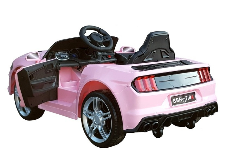 Електромобіль для дітей Lean Toys BBH-718A Рожевий (5907625584470) - зображення 8