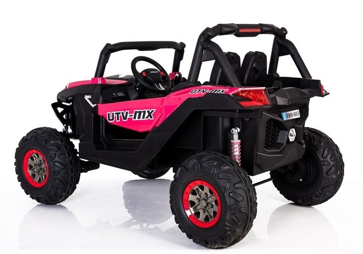 Електромобіль для дітей Lean Toys Jeep XMX603 Рожевий (5903802459401) - зображення 17