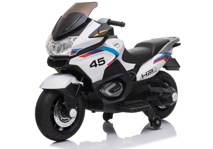 Motocykl elektryczny dla dzieci Lean Toys XMX609 Biały (5908275990031) - obraz 2