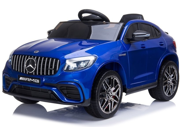 Samochód elektryczny dla dzieci Lean Toys Mercedes GLC 63S QLS-5688 4x4 Niebieski (5908275992523) - obraz 11