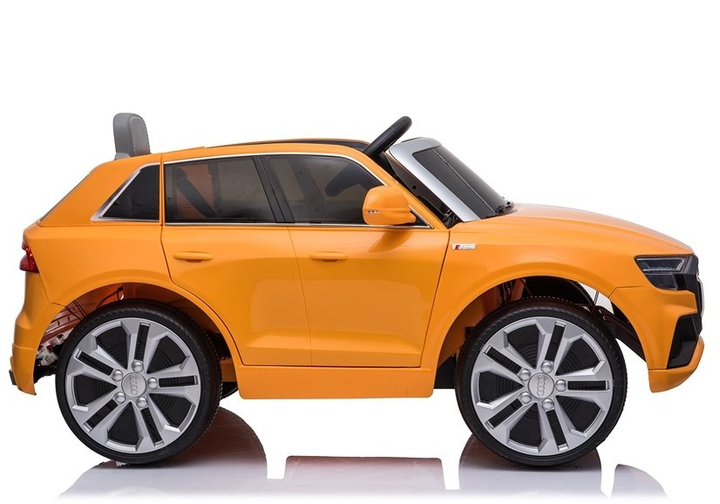 Samochód elektryczny dla dzieci Lean Toys Audi Q8 JJ2066 lakierowany Żółty (5903802452051) - obraz 19