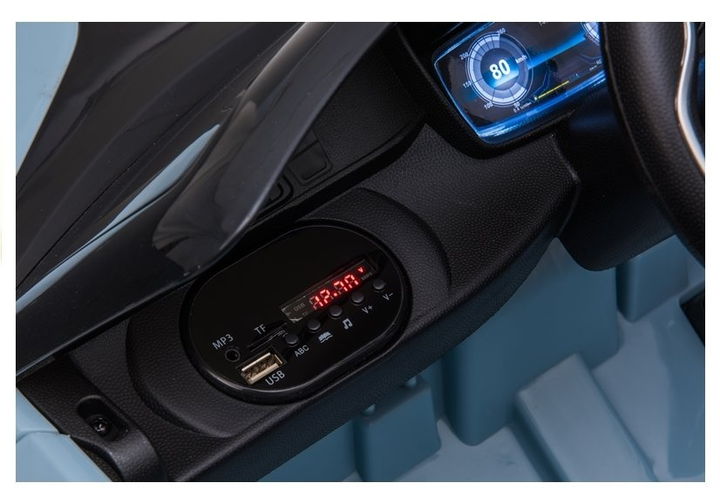 Samochód elektryczny dla dzieci Lean Toys BMW I8 JE1001 Niebieski (5907625589963) - obraz 17