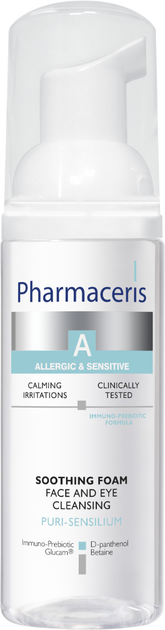 Пінка для вмивання обличчя Pharmaceris A Puri-Sensilium 150 мл (5900717163515) - зображення 1