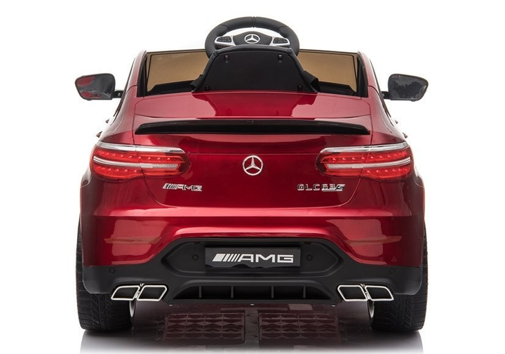 Електромобіль для дітей Lean Toys Mercedes GLC 63S QLS-5688 4x4 лакований Червоний (5908275992578) - зображення 3