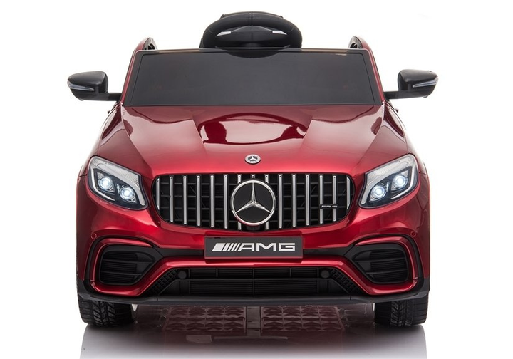 Електромобіль для дітей Lean Toys Mercedes GLC 63S QLS-5688 4x4 лакований Червоний (5908275992578) - зображення 5