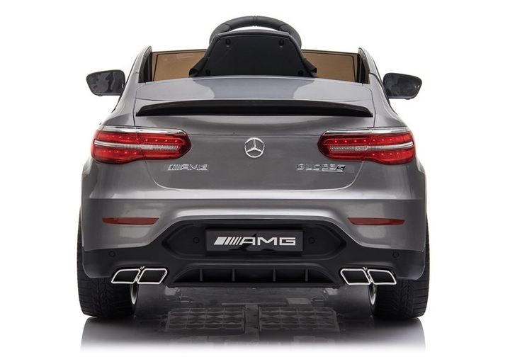 Електромобіль для дітей Lean Toys Mercedes GLC 63S QLS-5688 4x4 лакований Сріблястий (5908275992585) - зображення 9