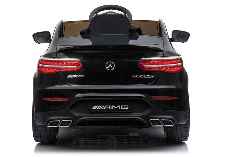 Електромобіль для дітей Lean Toys Mercedes GLC 63S QLS-5688 4x4 лакований Чорний (5908275992592) - зображення 4