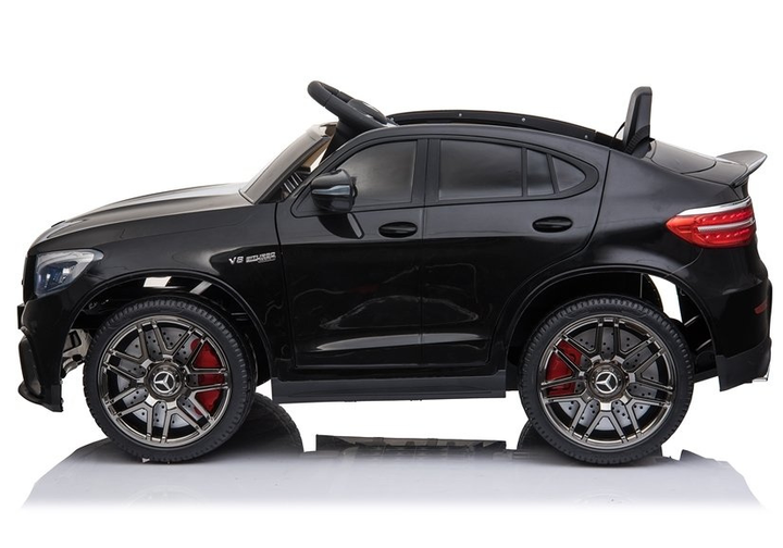 Електромобіль для дітей Lean Toys Mercedes GLC 63S QLS-5688 4x4 лакований Чорний (5908275992592) - зображення 8