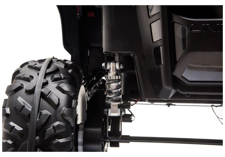 Електромобіль для дітей Lean Toys Mercedes Unimog S лакований Чорний (5908275996132) - зображення 2