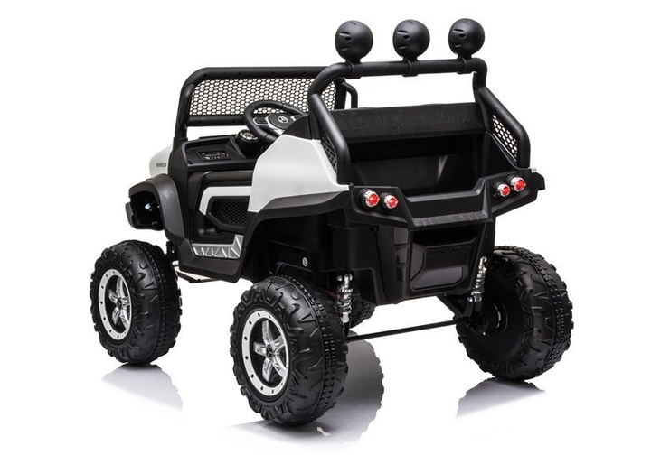 Електромобіль для дітей Lean Toys Mercedes Unimog S Білий (5908275996101) - зображення 8