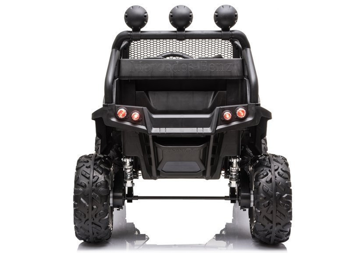 Електромобіль для дітей Lean Toys Mercedes Unimog S лакований Чорний (5908275996132) - зображення 4