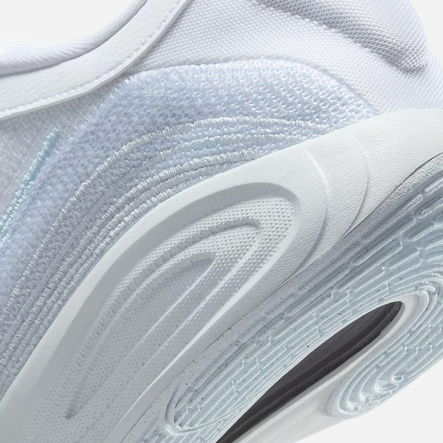 Чоловічі кросівки для баскетболу Nike G.T. Hustle Academy FJ7791-101 44.5 (10.5US) Білі (197859245505) - зображення 7