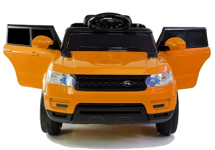 Електромобіль для дітей Lean Toys HL1638 Оранжевий (5908275993407) - зображення 7