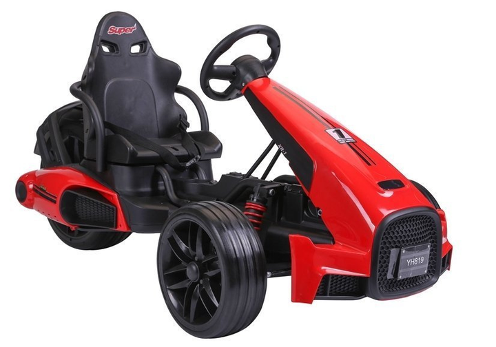 Карт на акумуляторі для дітей Lean Toys CH9939 Червоний (5908275993445) - зображення 7