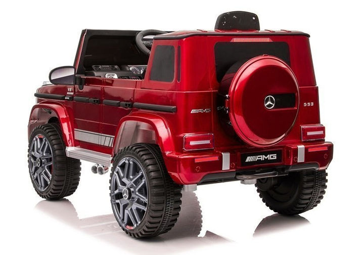 Samochód elektryczny dla dzieci Lean Toys Mercedes G63 BBH-002 lakierowany Czerwony (5908275996354) - obraz 8