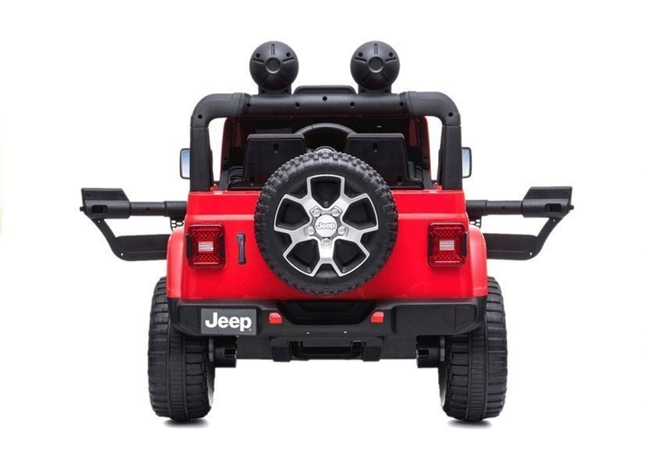 Samochód elektryczny dla dzieci Lean Toys Jeep Wrangler Rubicon 4x4 Czerwony (5908275996712) - obraz 5
