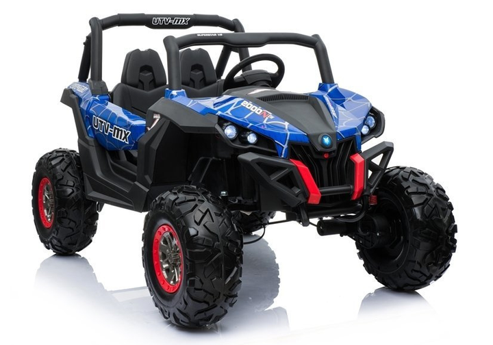 Samochód elektryczny dla dzieci Lean Toys XMX603 Spider lakierowany Niebieski (5908275996774) - obraz 1