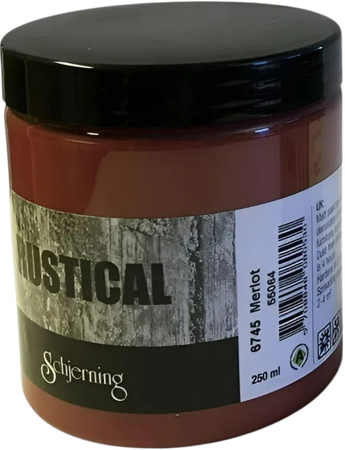 Фарба інтер'єрна Schjerning Rustical Merlot 6745 250 мл (5708848080530) - зображення 1