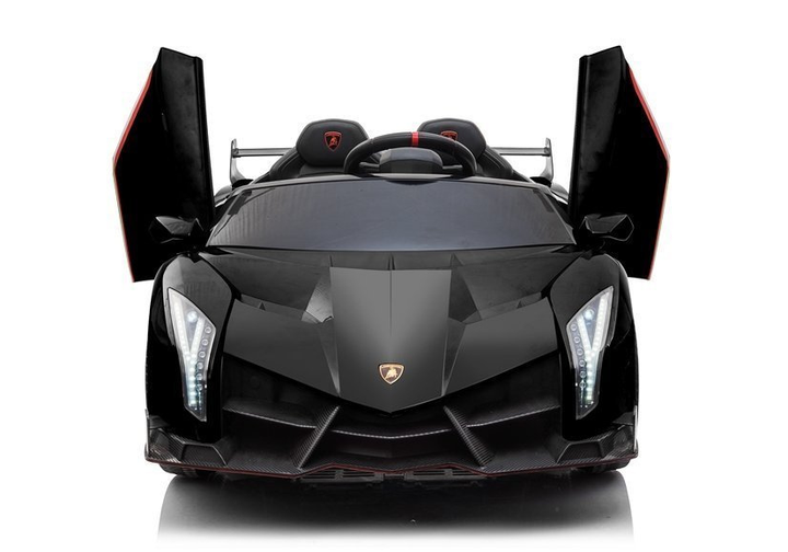 Електромобіль для дітей Lean Toys Lamborghini Veneno Чорний (5908275998334) - зображення 5