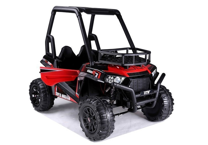 Samochód elektryczny dla dzieci Lean Toys Jeep JS360-1 Czerwony (5903802450118) - obraz 7