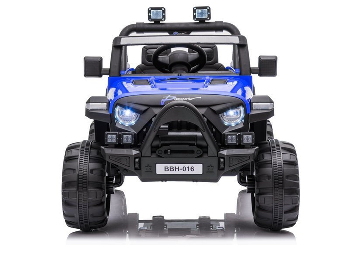 Samochód elektryczny dla dzieci Lean Toys BBH-016 Niebieski (5903802450408) - obraz 2