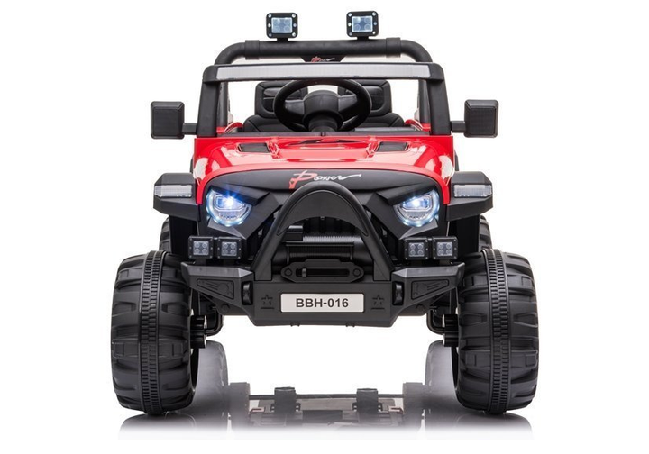 Електромобіль для дітей Lean Toys BBH-016 Червоний (5903802450392) - зображення 4