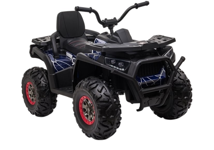 Quad elektryczny dla dzieci Lean Toys XMX607 Spider lakierowany Niebieski (5903802450545) - obraz 1
