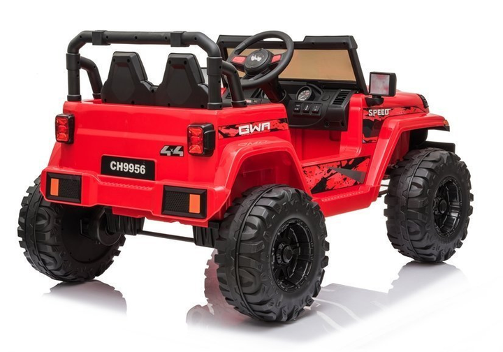 Samochód elektryczny dla dzieci Lean Toys Jeep CH9956 Czerwony (5903802450712) - obraz 2