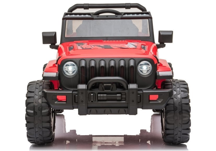 Samochód elektryczny dla dzieci Lean Toys Jeep CH9956 Czerwony (5903802450712) - obraz 9