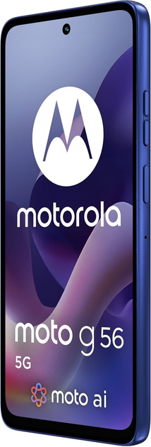 Мобільний телефон Motorola Moto G56 5G 8/256GB Dazzling Blue (PB7Y0032PL) - зображення 3