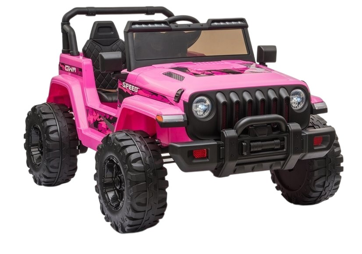 Samochód elektryczny dla dzieci Lean Toys Jeep CH9956 Różowy (5903802450729) - obraz 1