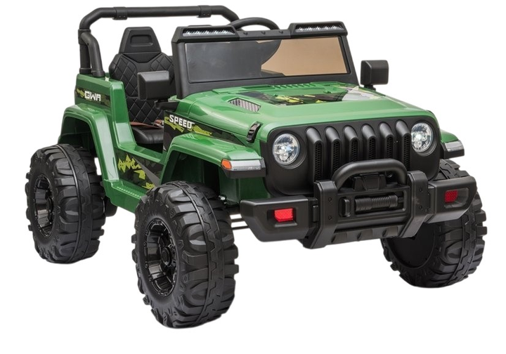 Електромобіль для дітей Lean Toys Jeep CH9956 Зелений (5903802450736) - зображення 1