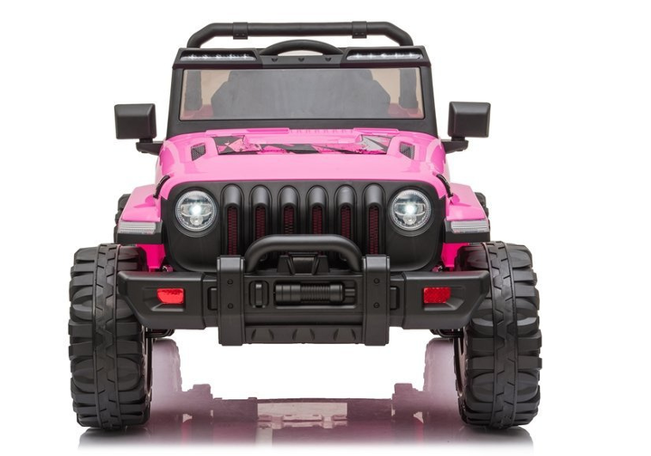 Samochód elektryczny dla dzieci Lean Toys Jeep CH9956 Różowy (5903802450729) - obraz 11