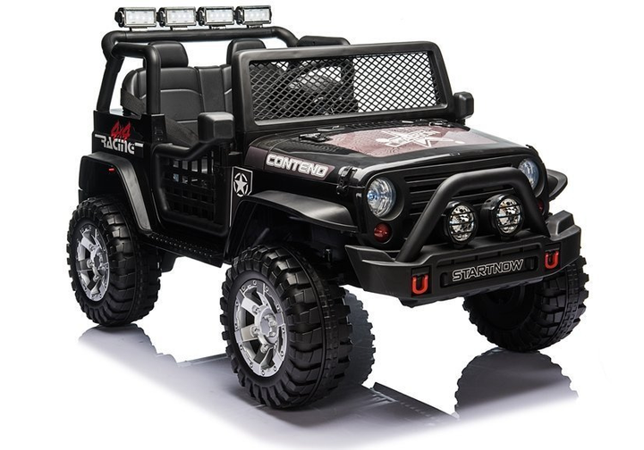 Samochód elektryczny dla dzieci Lean Toys XMX618 lakierowany Czarny (5903802450804) - obraz 6