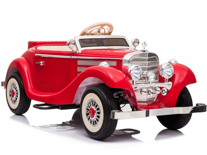 Електромобіль для дітей Lean Toys Mercedes 540K Червоний (5903802453140) - зображення 12