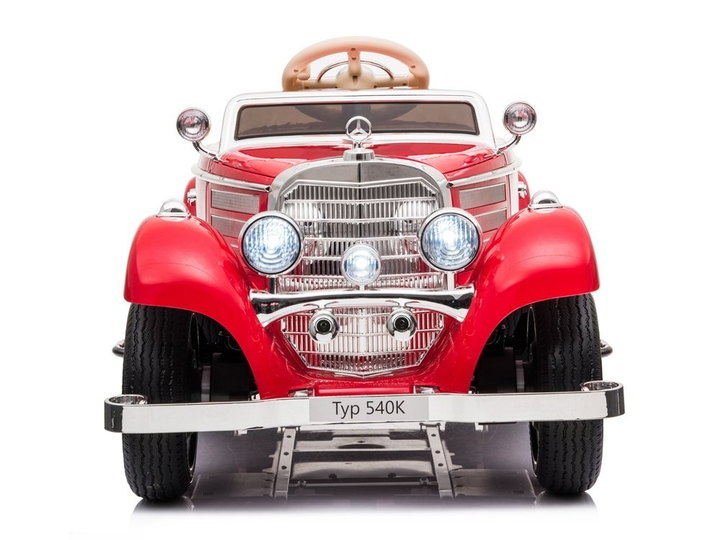 Електромобіль для дітей Lean Toys Mercedes 540K Червоний (5903802453140) - зображення 13
