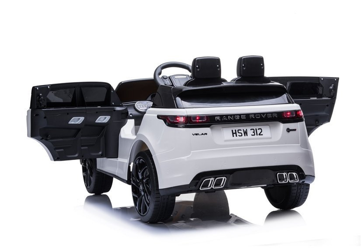 Електромобіль для дітей Lean Toys Range Rover Білий (5903802453478) - зображення 13