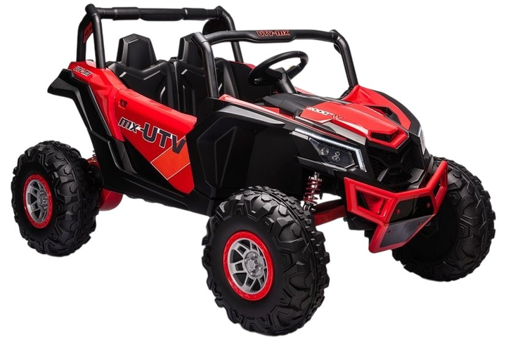 Samochód elektryczny dla dzieci Lean Toys Buggy UTV-MX Czerwony (5903802453560) - obraz 1