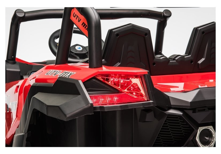 Samochód elektryczny dla dzieci Lean Toys Buggy UTV-MX Czerwony (5903802453560) - obraz 5