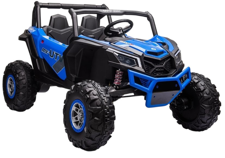 Samochód elektryczny dla dzieci Lean Toys Buggy UTV-MX Niebieski (5903802453577) - obraz 1