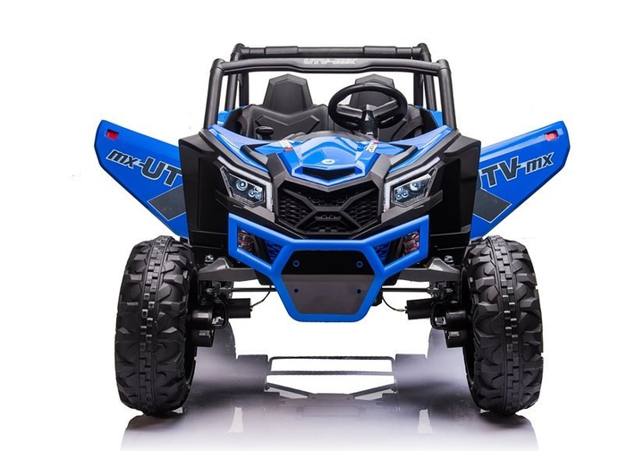 Samochód elektryczny dla dzieci Lean Toys Buggy UTV-MX Niebieski (5903802453577) - obraz 9