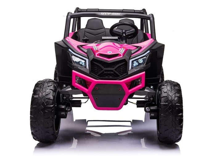 Samochód elektryczny dla dzieci Lean Toys Buggy UTV-MX Różowy (5903802453584) - obraz 13