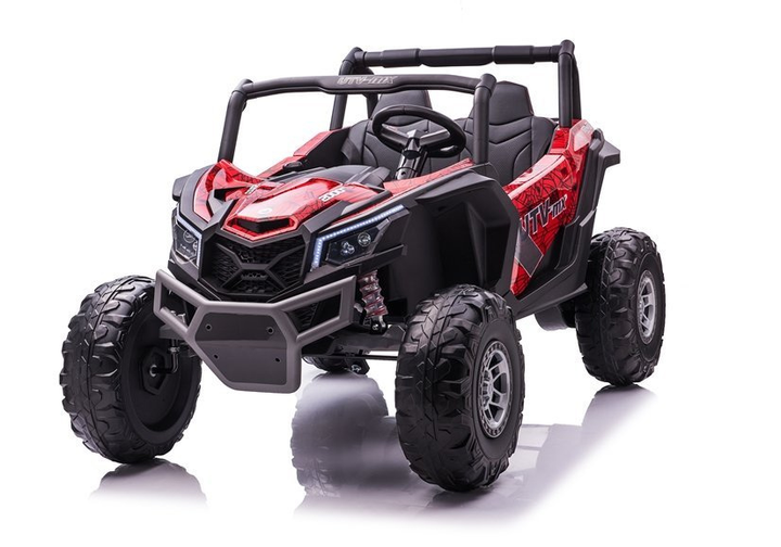 Samochód elektryczny dla dzieci Lean Toys Buggy UTV-MX Spider lakierowany Czerwony (5903802453607) - obraz 6