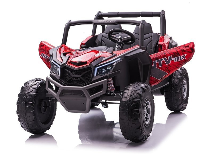 Електромобіль для дітей Lean Toys Buggy UTV-MX Spider MP4 лакований Червоний (5903802453676) - зображення 11
