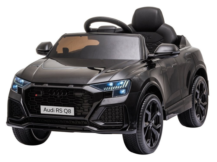 Samochód elektryczny dla dzieci Lean Toys Audi RS Q8 Czarny (5903802454949) - obraz 13