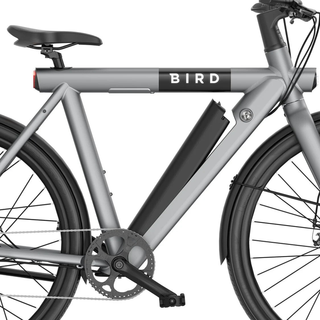 Rower elektryczny BIRD Urban 1.0 M22 28 cali Szary (0810029161916) - obraz 6
