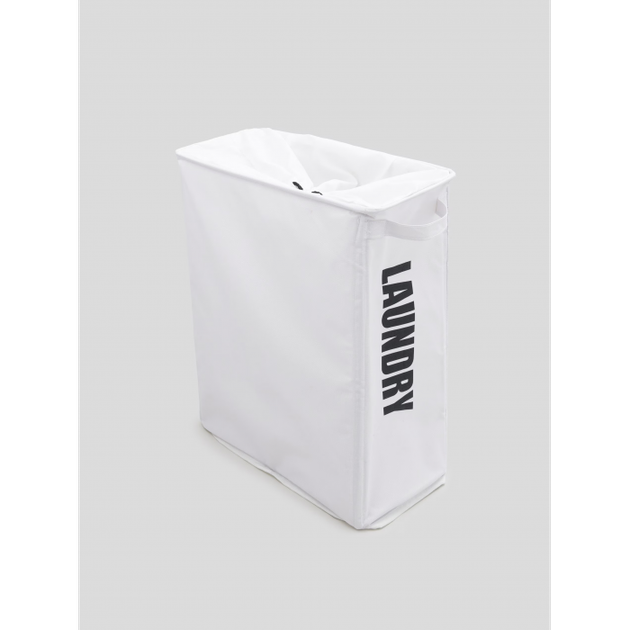 Корзина для белья тканевая с ручками Rolling Bag AND243 Белая - Фото 2 Корзина для белья тканевая с ручками Rolling Bag AND243 Белая - изображение 2