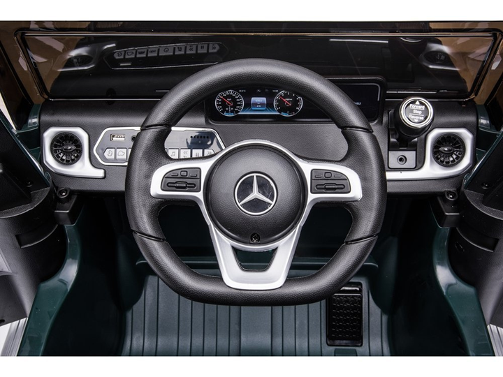 Samochód elektryczny dla dzieci Lean Toys Mercedes G500 Zielony (5903802455021) - obraz 2